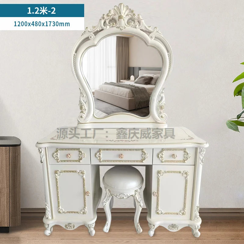 QWC Modern Vanity Table Dresser For Bedroom Storage