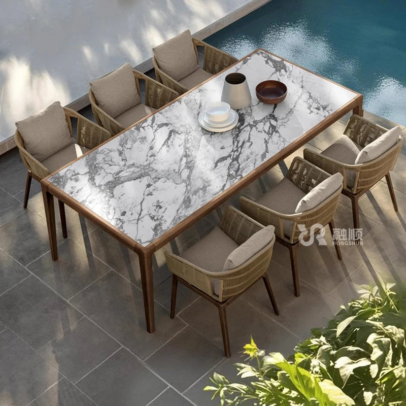 DUTRIEUX Outdoor Mobile Garden Furniture Sets For Patio And Lounge