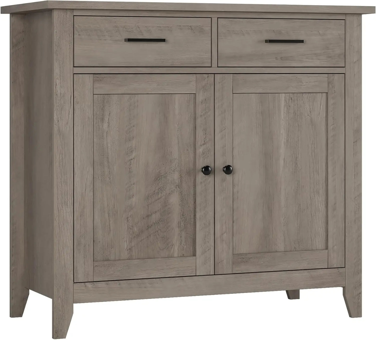 Modern Farmhouse Kitchen Storage Cabinet With Coffee Bar