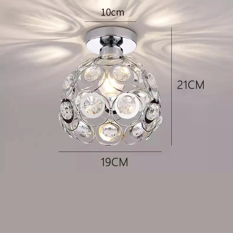 ONLYLIGHT LED Crystal Aisle Lamp Nordic Style Ceiling Light