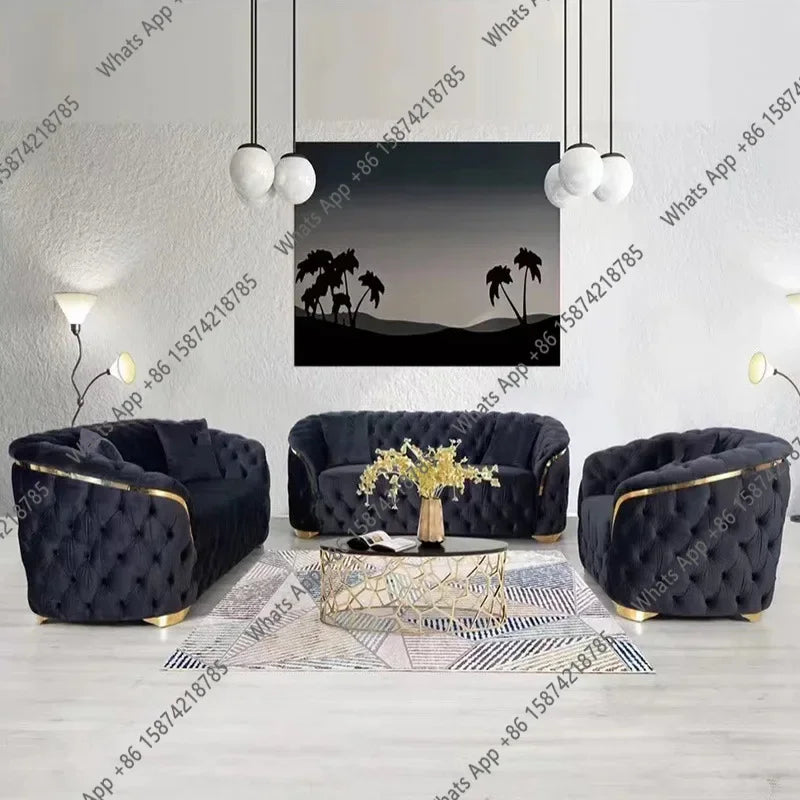 Modern Velvet Sofa for Elegant Contemporary Living Rooms