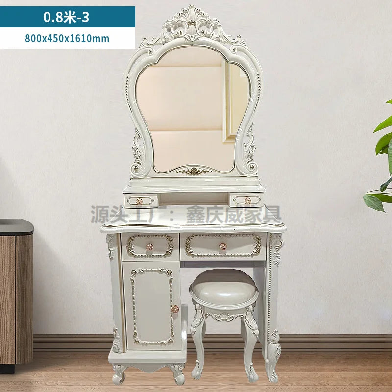 QWC Modern Vanity Table Dresser For Bedroom Storage