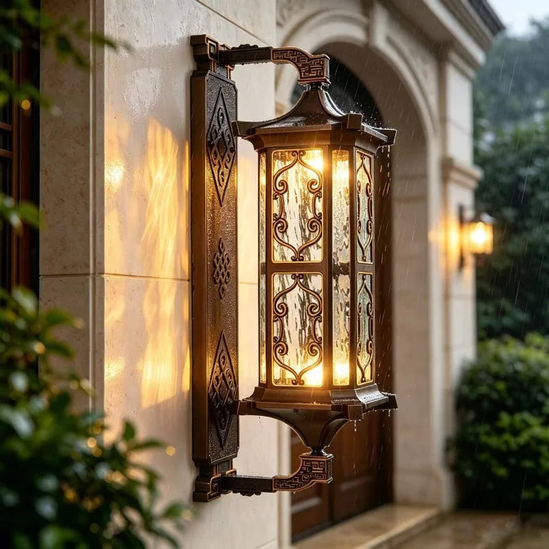 Outdoor Wall Lamps Waterproof Courtyard Led Lamps Garden Villa Entrance-Side Lights Ultra-Bright Outdoor Balcony Exterior Lights