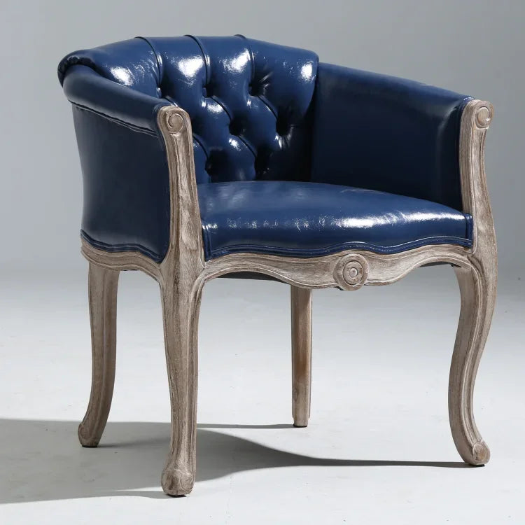 American Style Wooden Study Room Cafe Lounge Chair