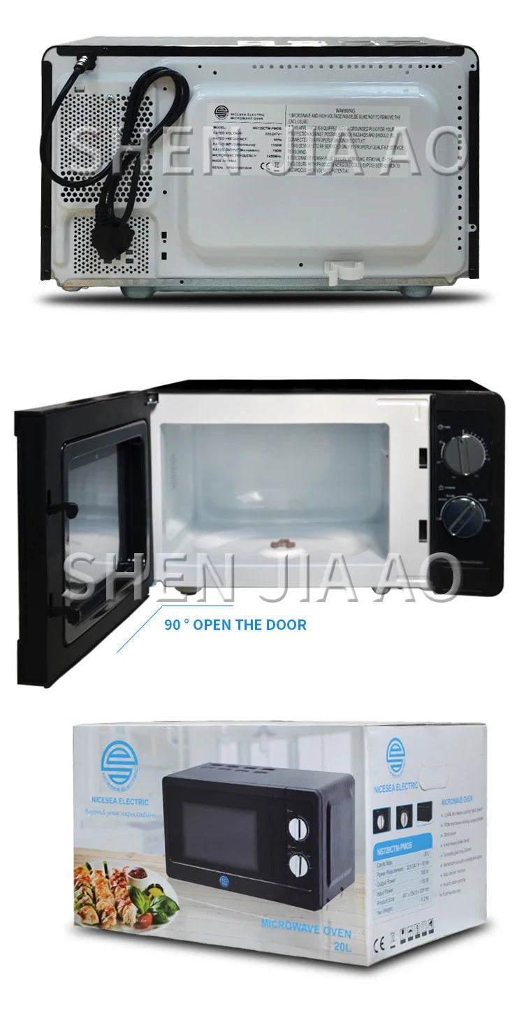 LZHZXY 20L Microwave Oven 110V 60Hz Home And Marine Use