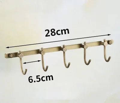 Brass Bath Accessories Set Towel Bar Towel Ring Paper Holder