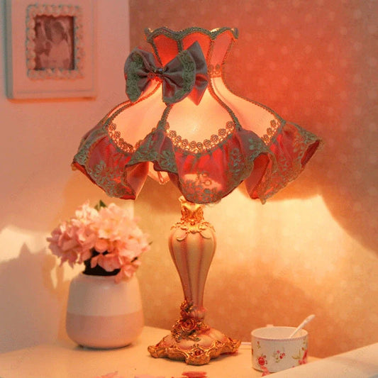 Gwenttin Modern Table Lamp For Bedroom Iron Finish Decor
