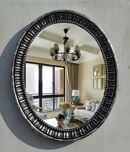 Oval Bathroom Mirror Wall Mount Vanity, Anti Fog, Modern Decor