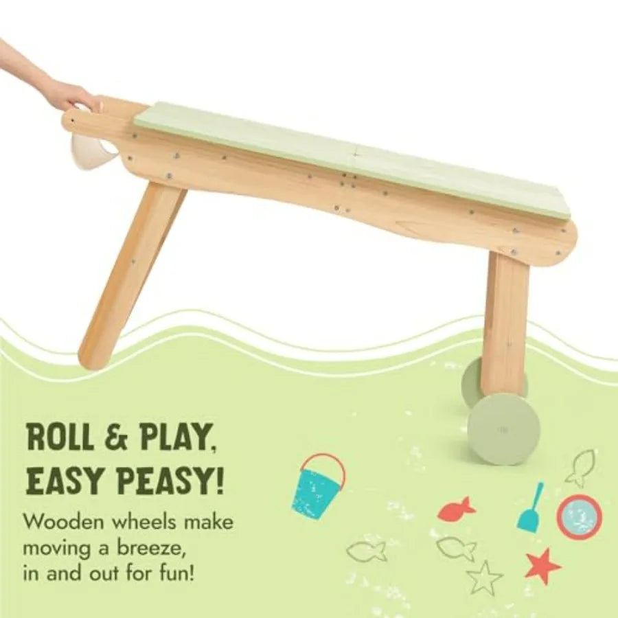 Three In One Sand Water Picnic Activity Table With Storage