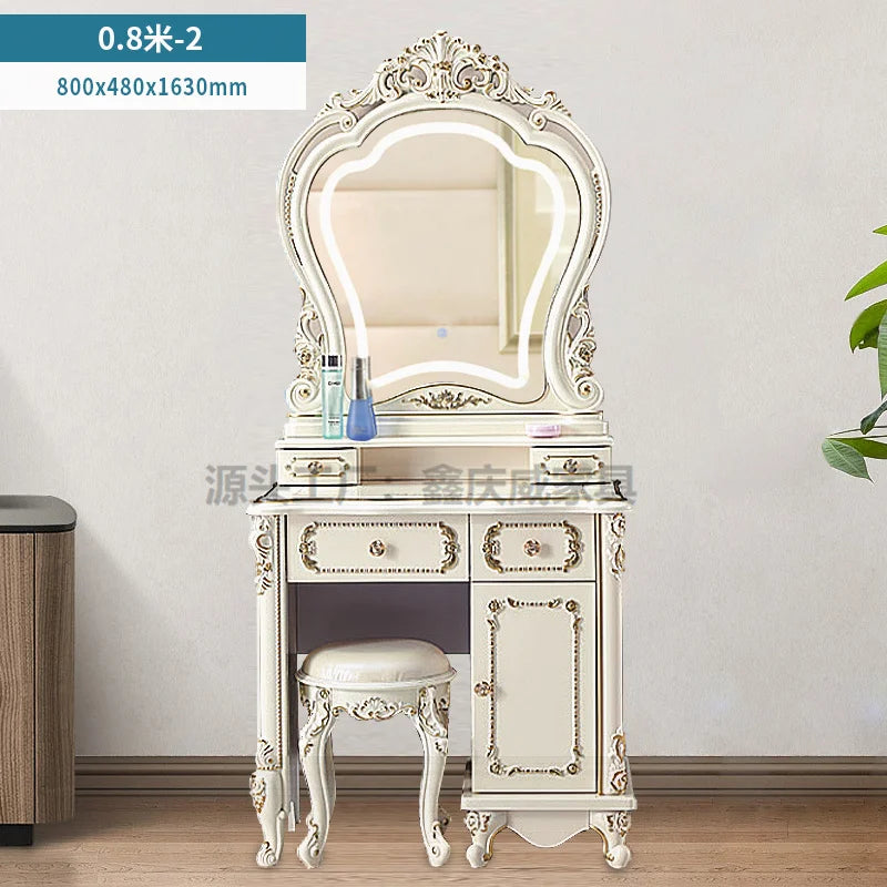 QWC Modern Vanity Table Dresser For Bedroom Storage