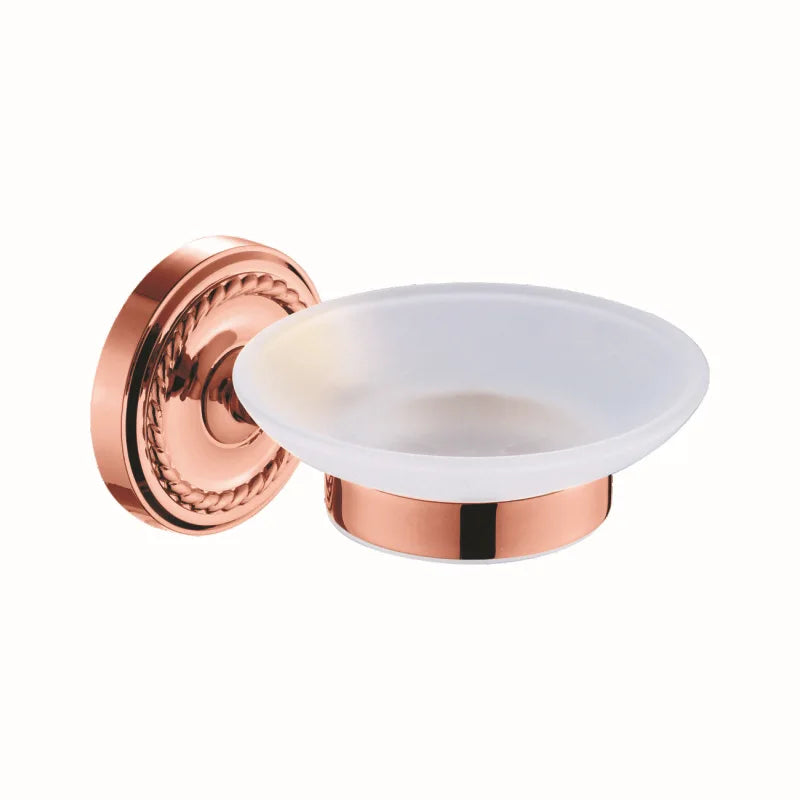 HOTAAN Solid Brass Bathroom Accessories Set Robe Hook Towel Bar