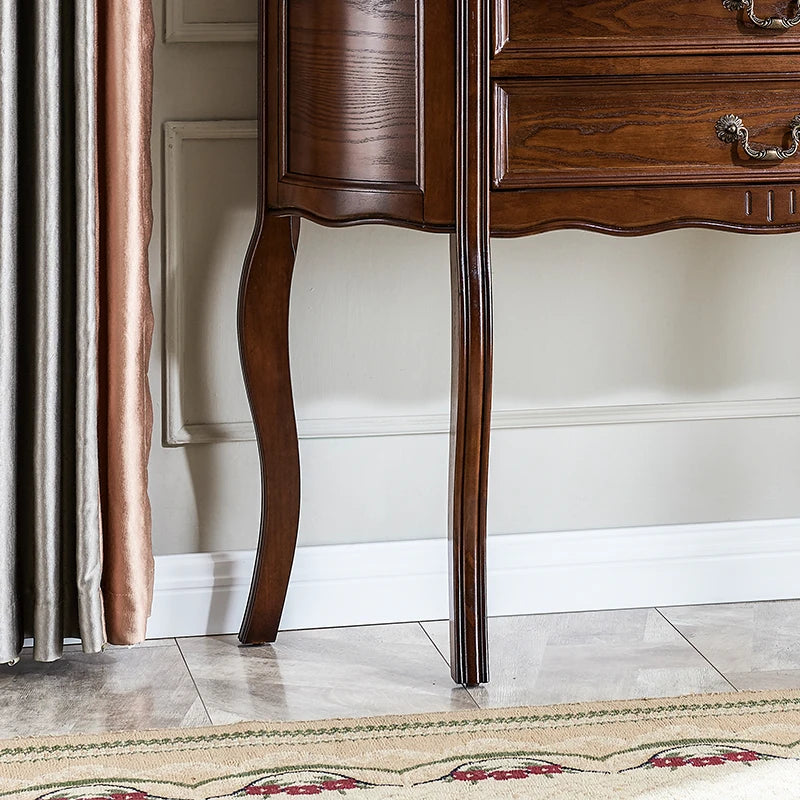 XMSJ Modern Console Table With Drawer For Living Room Storage