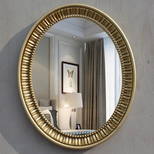 Oval Bathroom Mirror Wall Mount Vanity, Anti Fog, Modern Decor