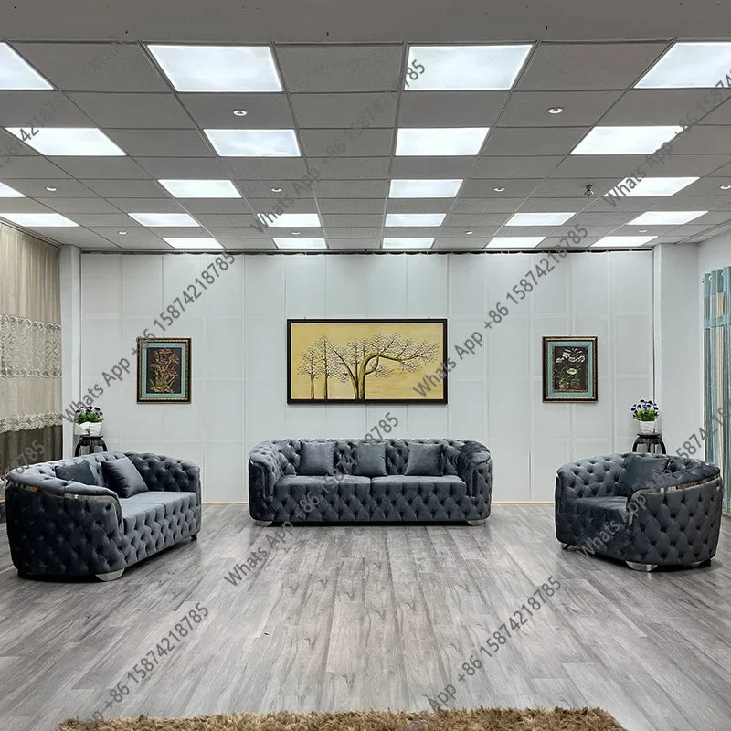 Modern Velvet Sofa for Elegant Contemporary Living Rooms