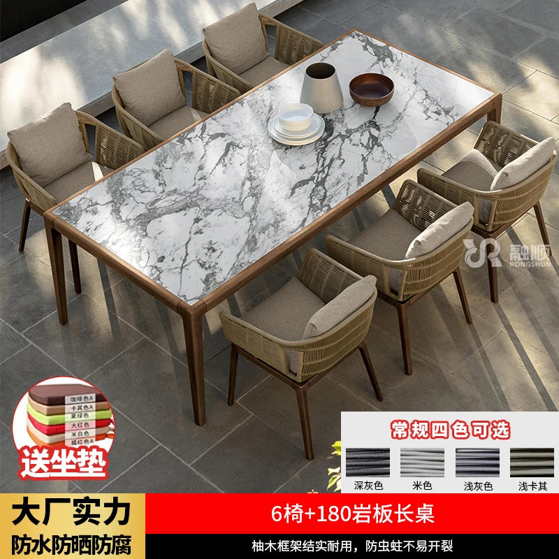 DUTRIEUX Outdoor Mobile Garden Furniture Sets For Patio And Lounge
