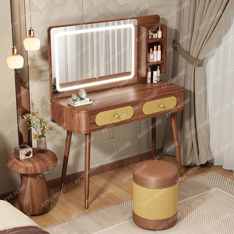 XMSJ Modern Wooden Vanity Table With Elegant Design