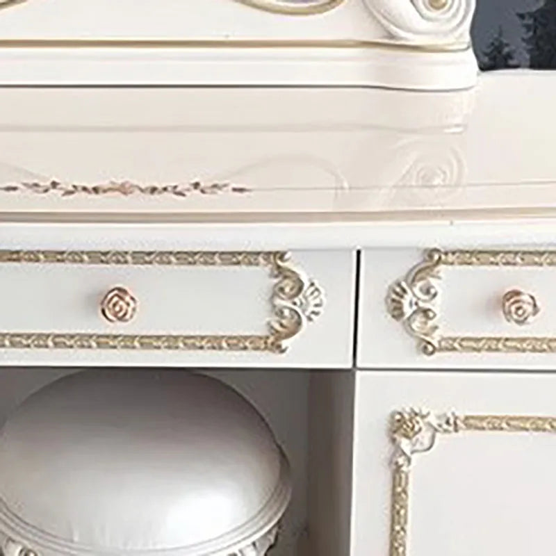 QWC Modern Vanity Table Dresser For Bedroom Storage