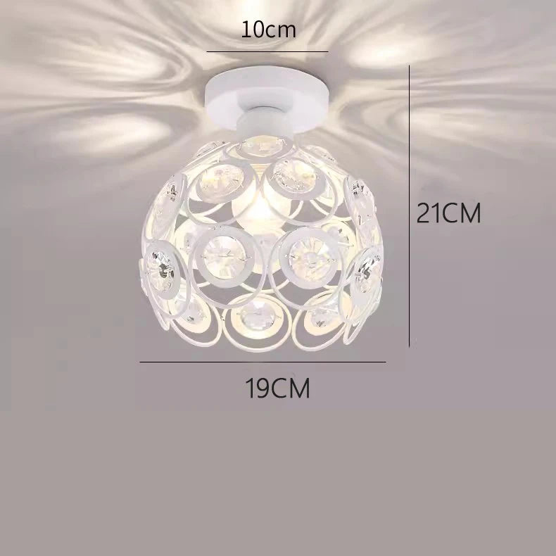 ONLYLIGHT LED Crystal Aisle Lamp Nordic Style Ceiling Light