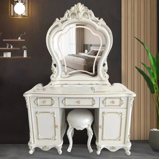 QWC Modern Vanity Table Dresser For Bedroom Storage